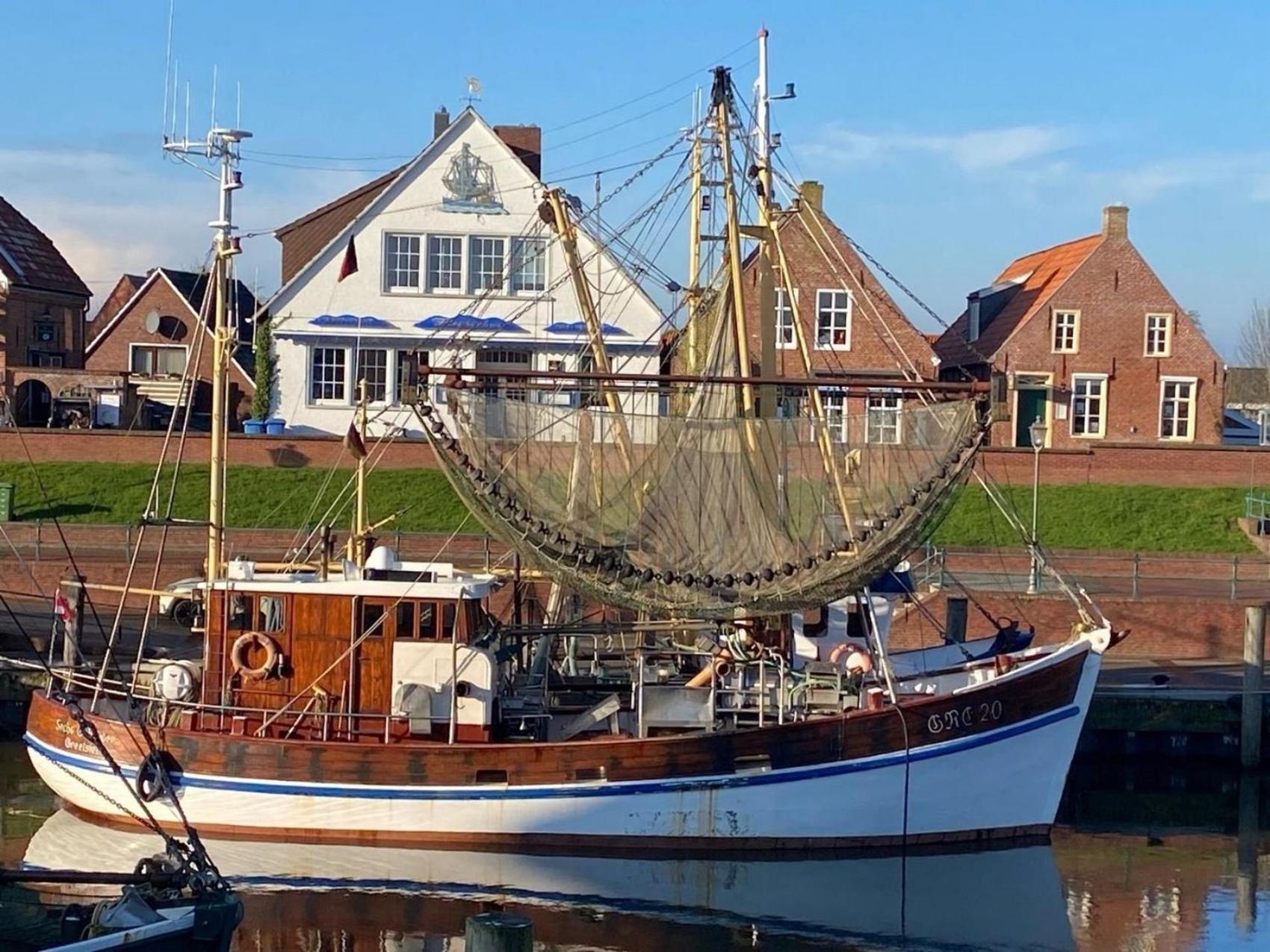Ferienhaus Sandmann Greetsiel Krummhörn Exterior foto